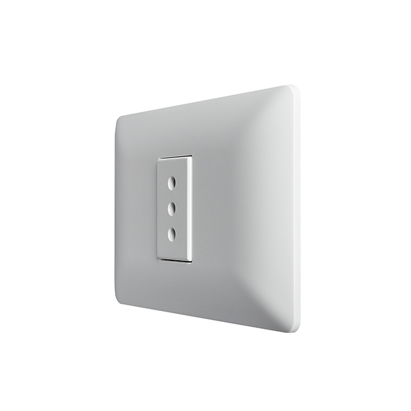 ENCHUFE SIMPLE EMBUTIDO 10A 250V