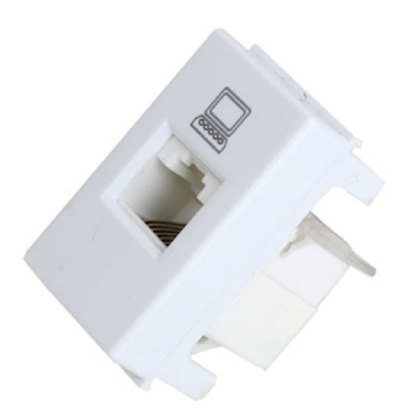 MODULO TOMA RED COMPUTACION RJ45/6E (BLANCO)