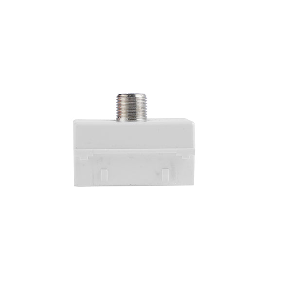 MODULO TOMA COAXIAL RG6 (BLANCO)