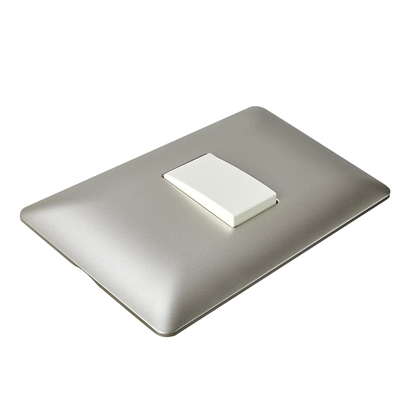 INTERRUPTOR CONMUTADOR EMBUTIDO (9/24) 10A 250V (CHAMPAGNE)