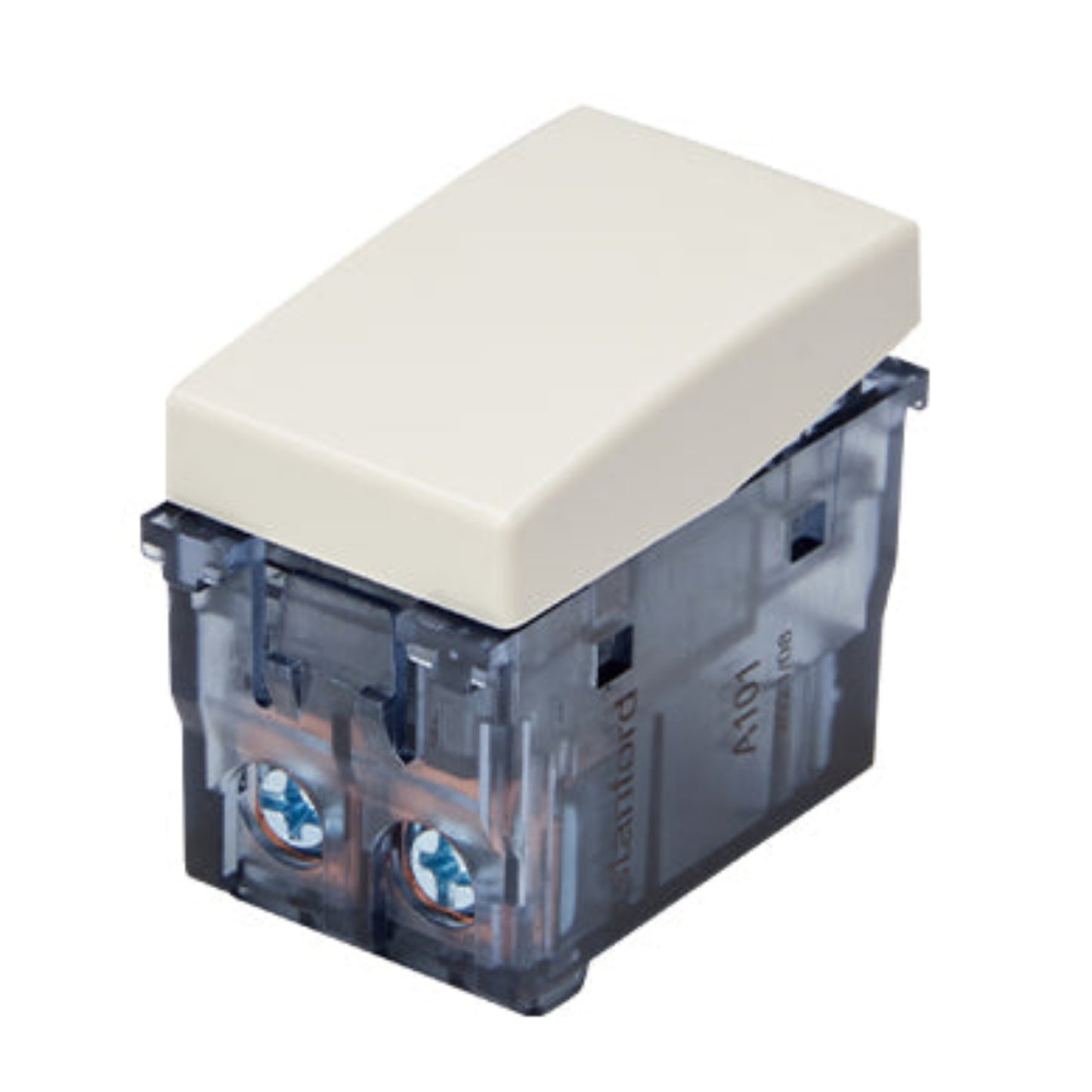 MODULO INTERRUPTOR (1 Ud TZ1101) 16A 250V (BLANCO INVIERNO)