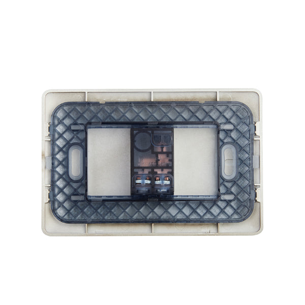 INTERRUPTOR SIMPLE EMBUTIDO (9/12) 10A 250V (CAFÉ)