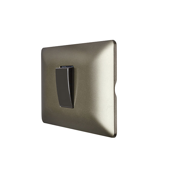 INTERRUPTOR CONMUTADOR EMBUTIDO (9/24) 10A 250V (CAFÉ)