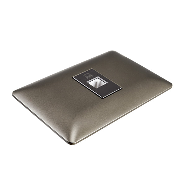 TOMA RED COMPUTACION EMBUTIDO (CAFÉ)
