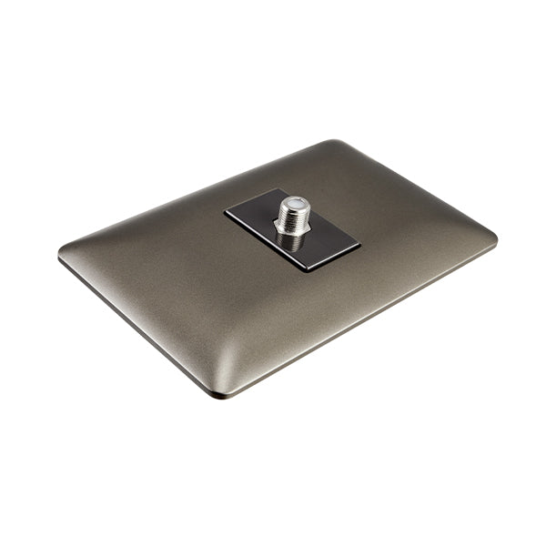 TOMA COAXIAL RG6 EMBUTIDO (CAFÉ)