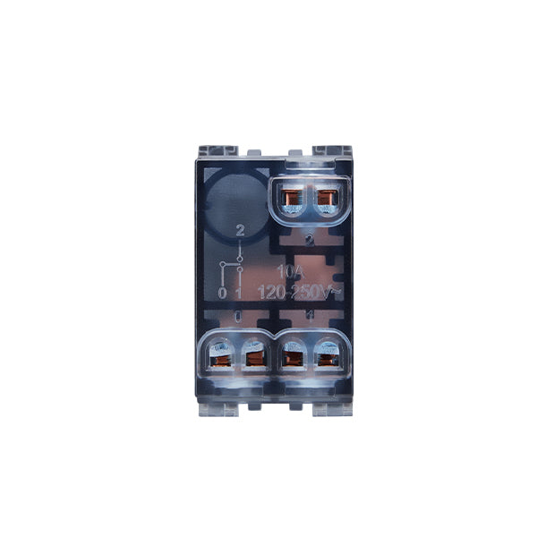 MODULO INTERRUPTOR COMUTADOR (1 Ud TZ1102) 16A 250V (CAFE)