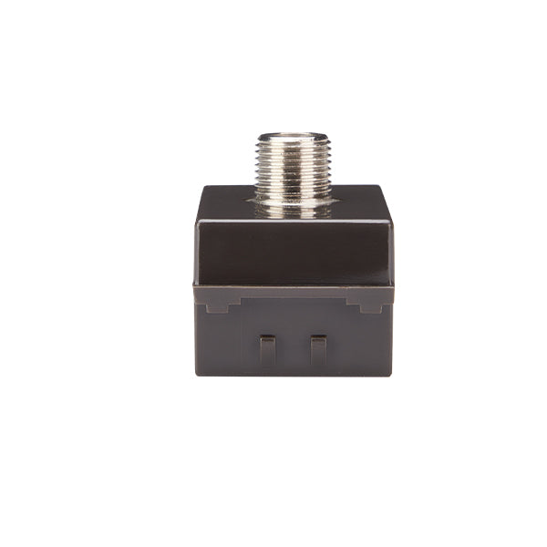 MODULO TOMA COAXIAL RG6 (CAFE)
