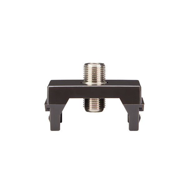 MODULO TOMA COAXIAL RG6 (CAFE)
