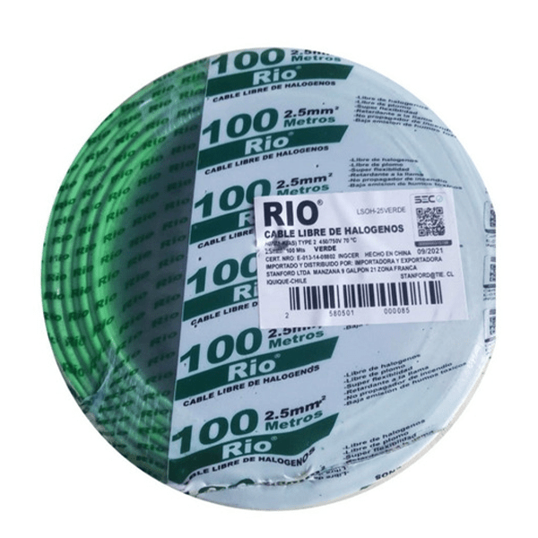CABLE EVA 1.5 MM2 VERDE