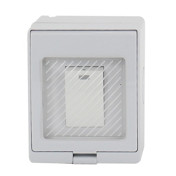 PULSADOR DE TIMBRE SOBREPUESTO HYDROBOX