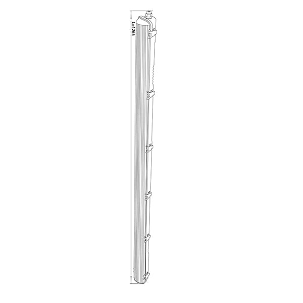 ESTANCO SIMPLE 1x18W 120CMS
