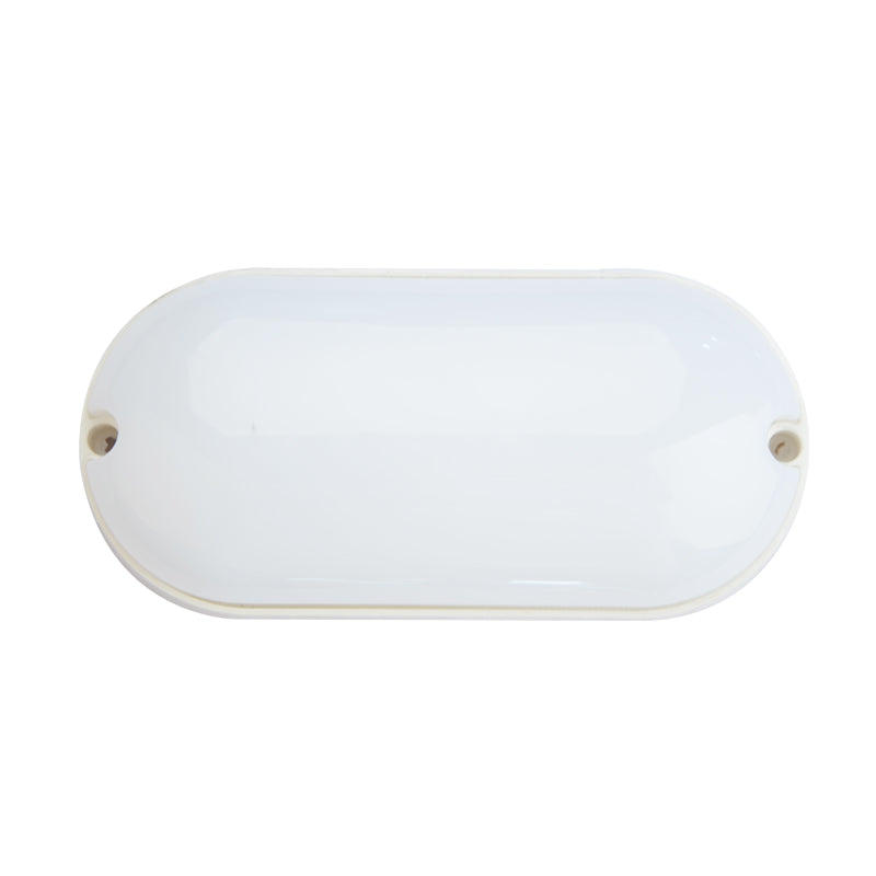 TORTUGA LED OVALADA 15W IP54 6500K (S/REJILLA)