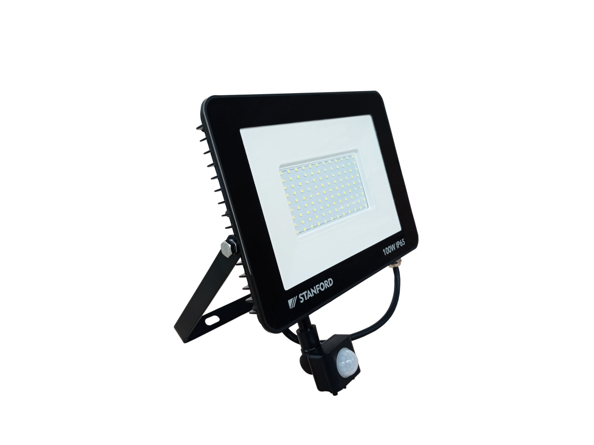 PROYECTOR LED SLIM C/SENSOR 100W 6500K