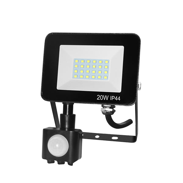 PROYECTOR LED SLIM C/SENSOR 20W 6500K