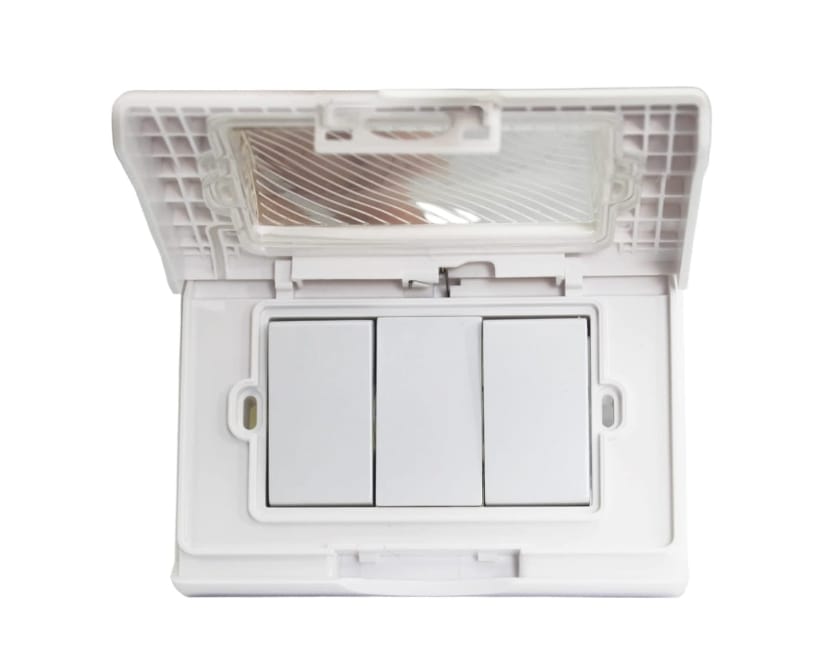 HYDROBOX EMBUTIDO CON INTERRUPTOR DOBLE 9/15