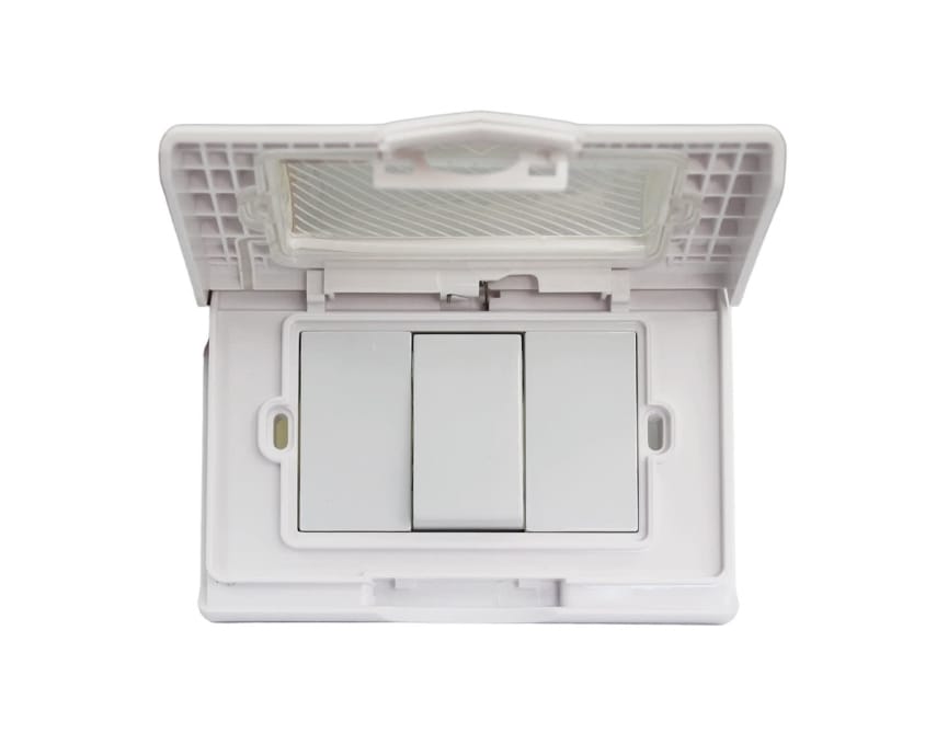 HYDROBOX EMBUTIDO CON INTERRUPTOR SIMPLE 9/12