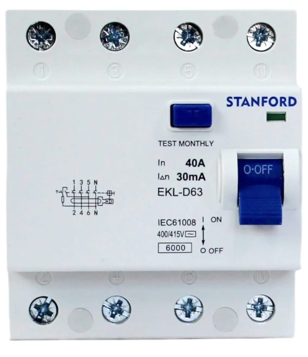 INTERRUPTOR DIFERENCIAL 4X40A 30mA