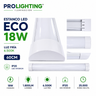 Tubo LED Estanco Canoa Plana Regleta Slim 60cm 18W Fría