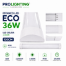 Tubo LED Estanco Canoa Plana Regleta Slim 120cm 36W Cálida