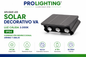 Luz Solar LED Bidireccional Doble Haz de luz Muro Exterior Impermeable