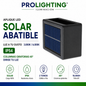Aplique Solar LED Abatible Direccionable Calida y Fria