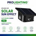 Foco Solar LED Muro Exterior Fotocelda Automático IP54