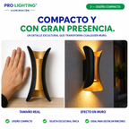 Aplique LED Integrado Bidireccional Deco 6W Interior Exterior