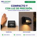 Aplique LED Compacto Foco Direccional Exterior Decorativo
