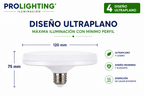 Ampolleta LED Foco Panel UFO Alta Potencia 18W Fría 12cm T120 E27