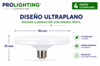 Ampolleta LED Foco Panel UFO Alta Potencia 24W Fría 15cm T150 E27