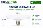 Ampolleta LED Foco Panel UFO Alta Potencia 50W Fría 22cm T220 E27
