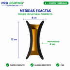 Aplique LED Integrado Bidireccional Deco 6W Interior Exterior