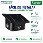 Foco Solar LED Muro Exterior Fotocelda Automático IP54