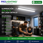 Tubo LED Estanco Canoa Plana Regleta Slim 60cm 18W Fría