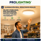Ampolleta LED Foco Panel UFO Alta Potencia 18W Cálida 12cm T120 E27