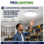Ampolleta LED Foco Panel UFO Alta Potencia 50W Fría 22cm T220 E27