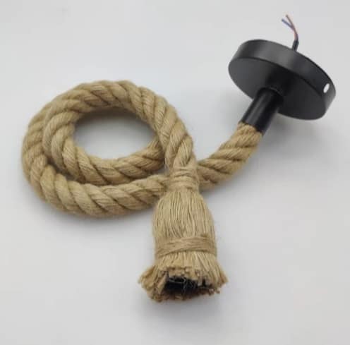 Lampara de colgar Soga Simple