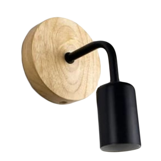 Aplique madera negro
