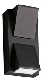 Aplique LED Vertical Doble Haz Luz Arriba Abajo Exterior