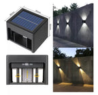 Aplique Solar LED Abatible Direccionable Calida y Fria