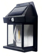 Farol Solar LED Vintage Sensor Movimiento Exterior impermeable IP54