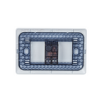Interruptor Simple Embutido 9/12 10A Blanco Pared Muro