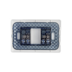 Interruptor Doble Embutido 9/15 10A Blanco Pared Muro