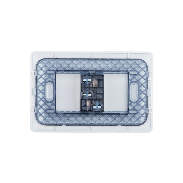 Enchufe Simple Bipaso Embutido 10/16A 250V Blanco Pared