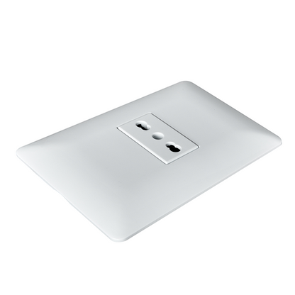 ENCHUFE SIMPLE BIPASO EMBUTIDO 10/16A 250V
