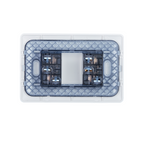 Enchufe Doble Bipaso Embutido 10/16A 250V Blanco Pared