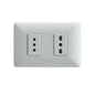 ENCHUFE SIMPLE 10A + ENCHUFE SIMPLE BIPASO EMBUTIDO 10/16A 250V