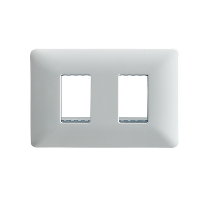 PLACA DOBLE EMBUTIDO C/SOPORTE
