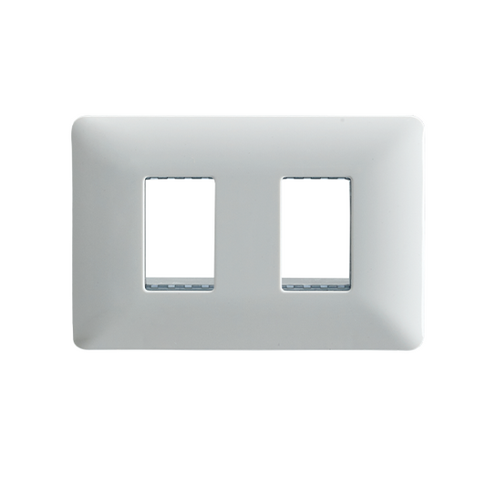 PLACA DOBLE EMBUTIDO C/SOPORTE