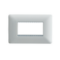 PLACA TRIPLE EMBUTIDA C/SOPORTE